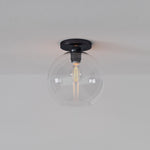 Load image into Gallery viewer, Selvion Modern Globe Pendant Light - Damp-Rated Bathroom Lighting - Luxe Glass Shade
