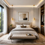 Bild in die Galerieansicht laden, Scene: brass pair in bedroom