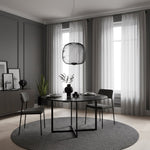 Afbeelding laden in galerijweergave, Radiloop Minimalistische Hanglamp - Metaal Lantaarn-Geïnspireerd Ontwerp voor Eetkamer N48