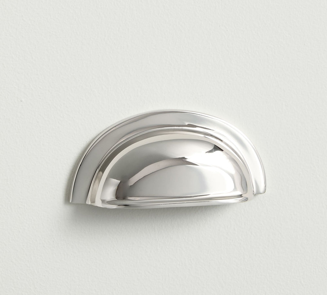 Classic Bin Pull - Cabinet Pull Handle Brass Antique Style