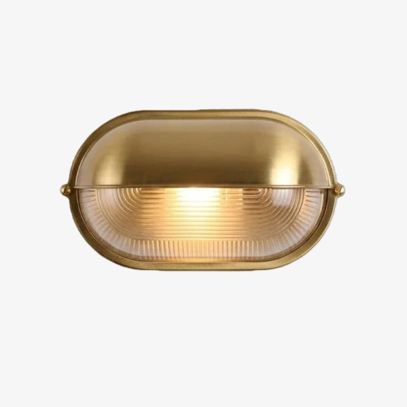 Docka Industrial Outdoor Wall Lamp – Retro Minimalist Wall Light for Garden and Entryway Use