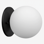 Load image into Gallery viewer, Glorica Glass Brass Wall Sconce - Frosted Globe Classic Light For Warm Ambiance
