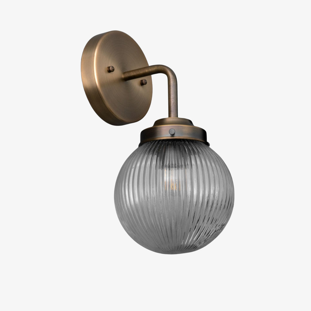 Glorica Spherical Contemporary Wall Light for Hallway & Entryway