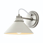 Load image into Gallery viewer, Aurenza Sconce – Farmhouse Wall Light with Metal Accents for Cozy Spaces
