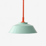 Carica l'immagine nella visualizzazione Galleria, Memphis pendant with mint green shade and red cord