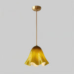Load image into Gallery viewer, Bellina Artistic Glass Pendant Light - Modern Bloom Inspired Hanging Ceiling Lamp
