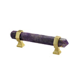 Load image into Gallery viewer, Brass Crystal Door Knobs: Kitchen Cabinet Knobs &amp; Bedroom Drawer Pulls
