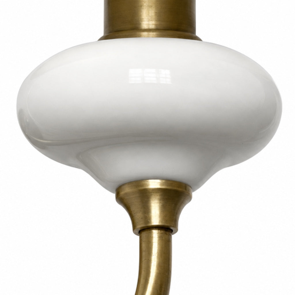 Shellure Ceramic Seashell Wall Lamp - Elegant French Style Bedroom Accent Light