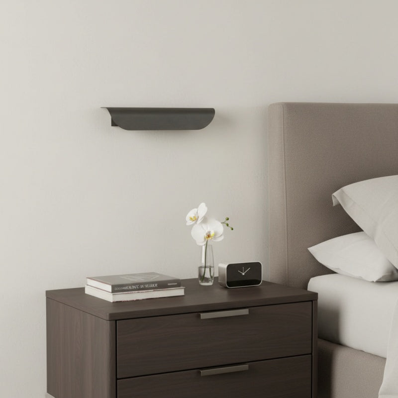 Applique da parete moderna in metallo Hidra – Applique minimalista a luce diretta verso il basso per case moderne