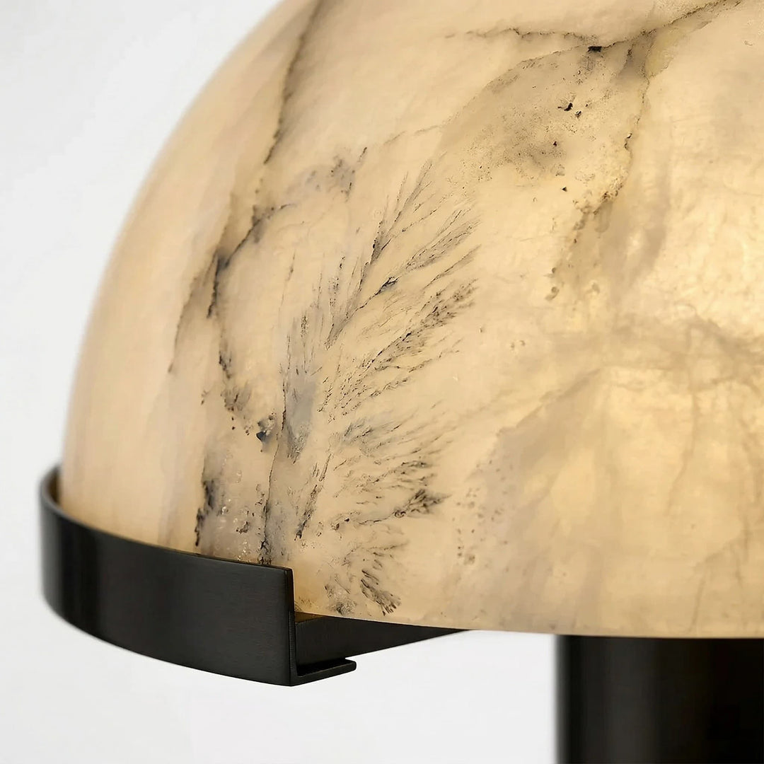 Virelith Moderne Zeitgenössische Tischlampe – Elegante Metallbasis Schreibtischlampe für Schlafzimmer und Lounge
