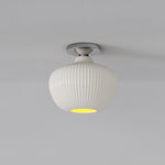 Load image into Gallery viewer, Rivrona Glass Flush Mount Ceiling Light - Modern Champagne Globe Design
