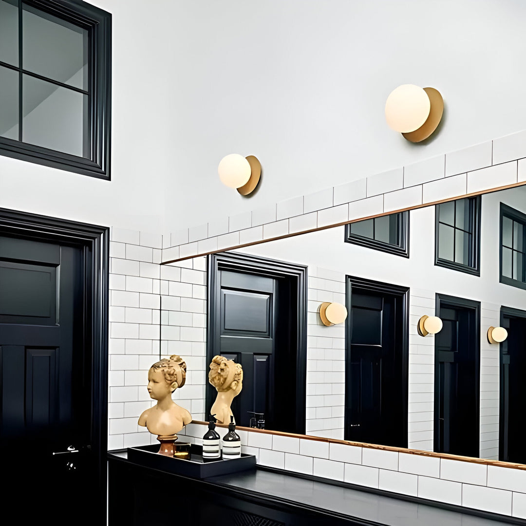 Lámpara de Pared de Vidrio Moderna Brilliant Dawn