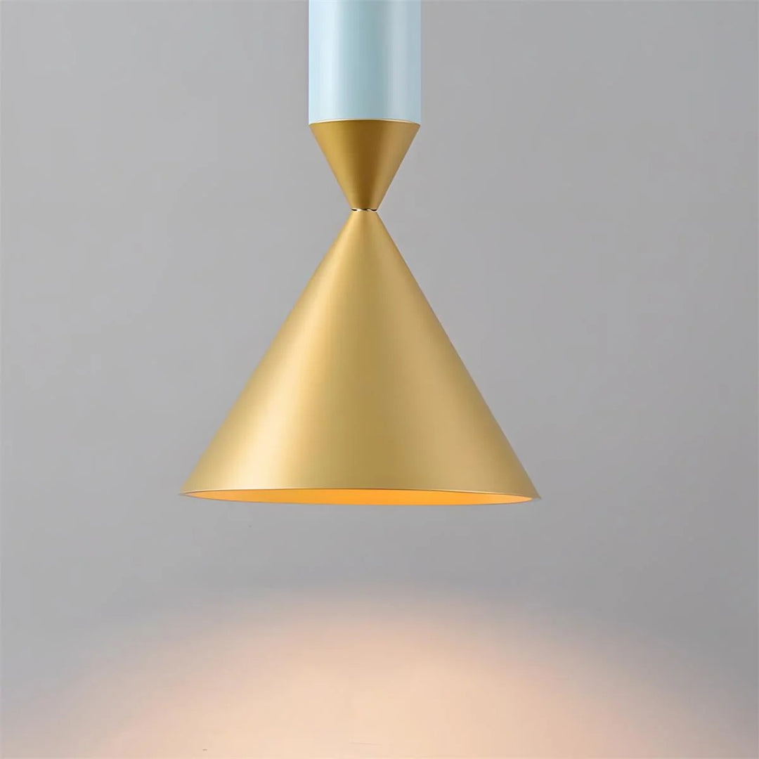 Vertara Minimal Cone Pendant Light – Sleek Architectural Hanging Lamp for Dining and Kitchen