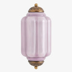 Load image into Gallery viewer, Eloise Brass Wall Sconce – Elegant Milk Glass Vintage Lighting
