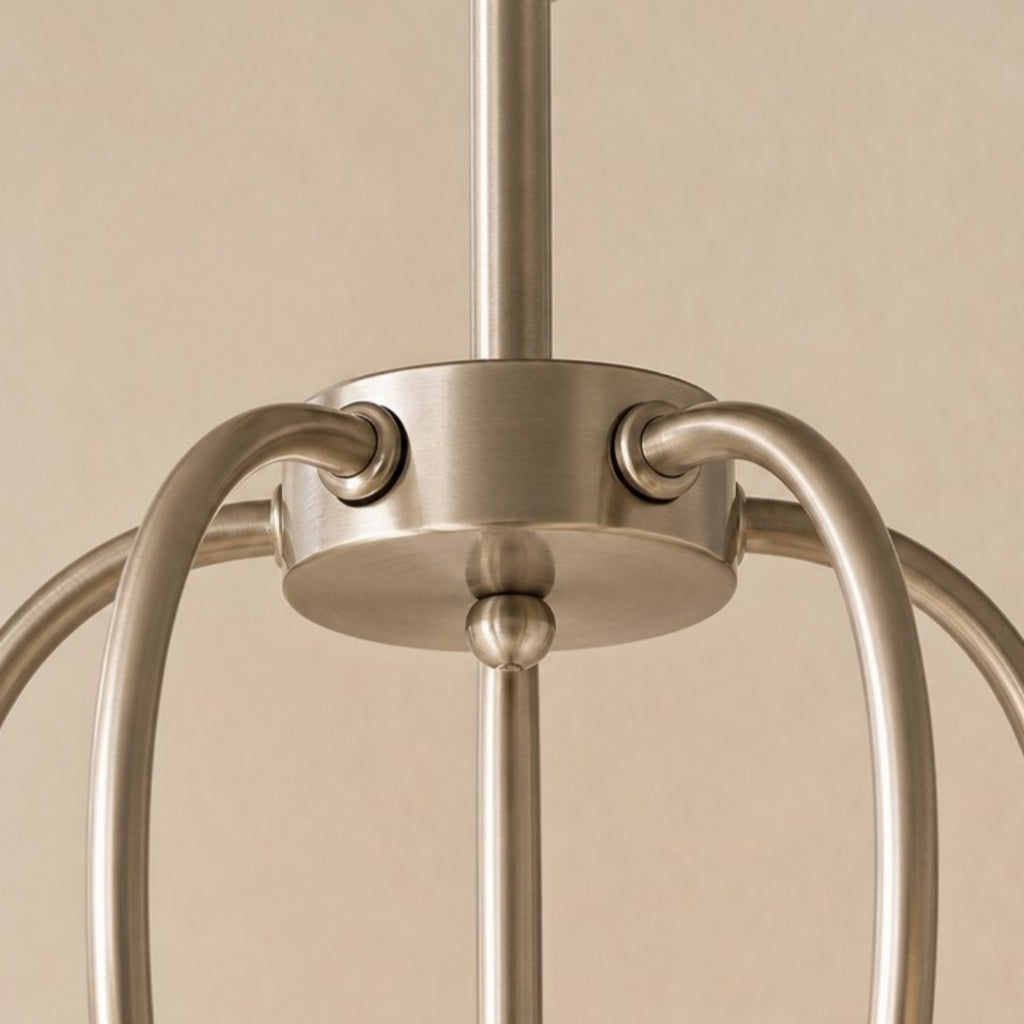 Micahell Modern Shell Pendant Light – Sculptural Multi-Head Chandelier for Living Room