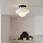 Load image into Gallery viewer, Hanton Modern Flush Mount Ceiling Light - Metal Minimalist Fixture
