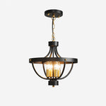 Afbeelding laden in galerijweergave, Vintage plafondlamp in landelijke stijl, halfopbouw