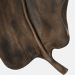 Afbeelding laden in galerijweergave, Raised carved leaf vein detail