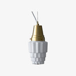 Cargar imagen en el visor de la Galería, Modern Milk Glass Pendant Light for Dining Room