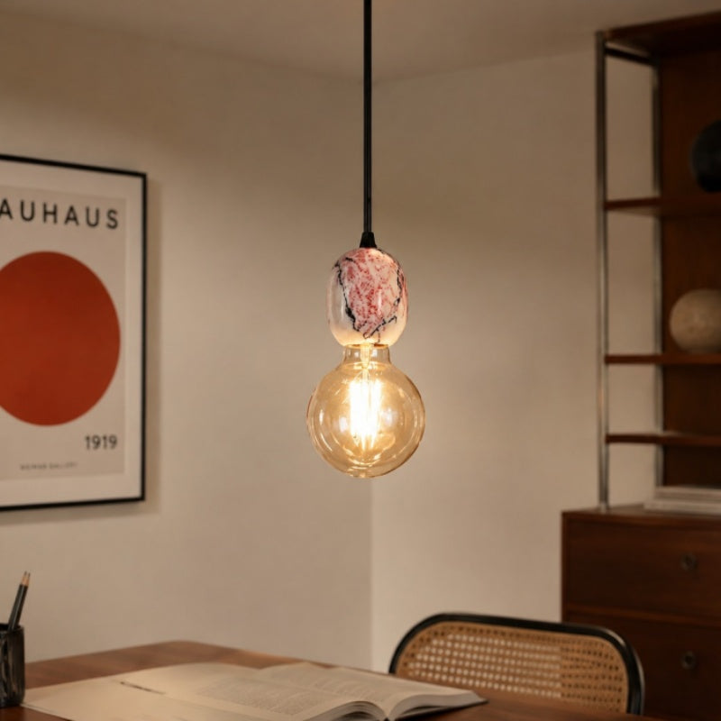 Bulgari Purple Marble Pendant Light