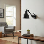 Afbeelding laden in galerijweergave, Articula opvouwbare scharnierende wandlamp – functionele wandlamp met draaibare kap voor thuis N19