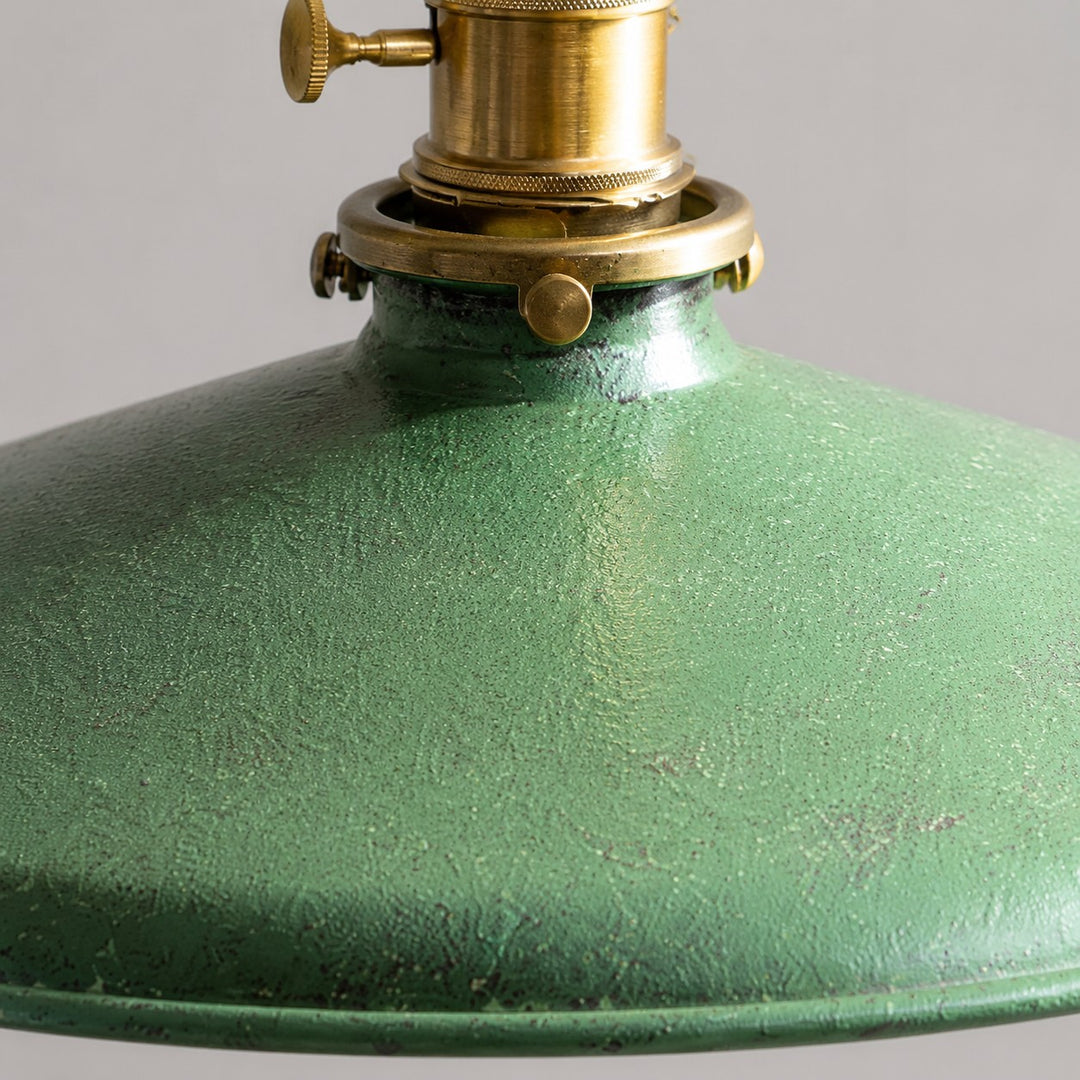 Lampada a sospensione nordica rustica fatta a mano con effetto arrugginito