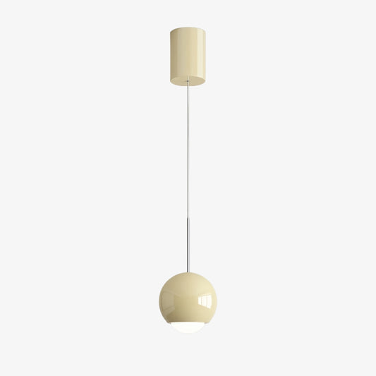 Lámpara colgante minimalista Veridia ajustable manualmente - lámpara colgante con diseño de globo para comedor  