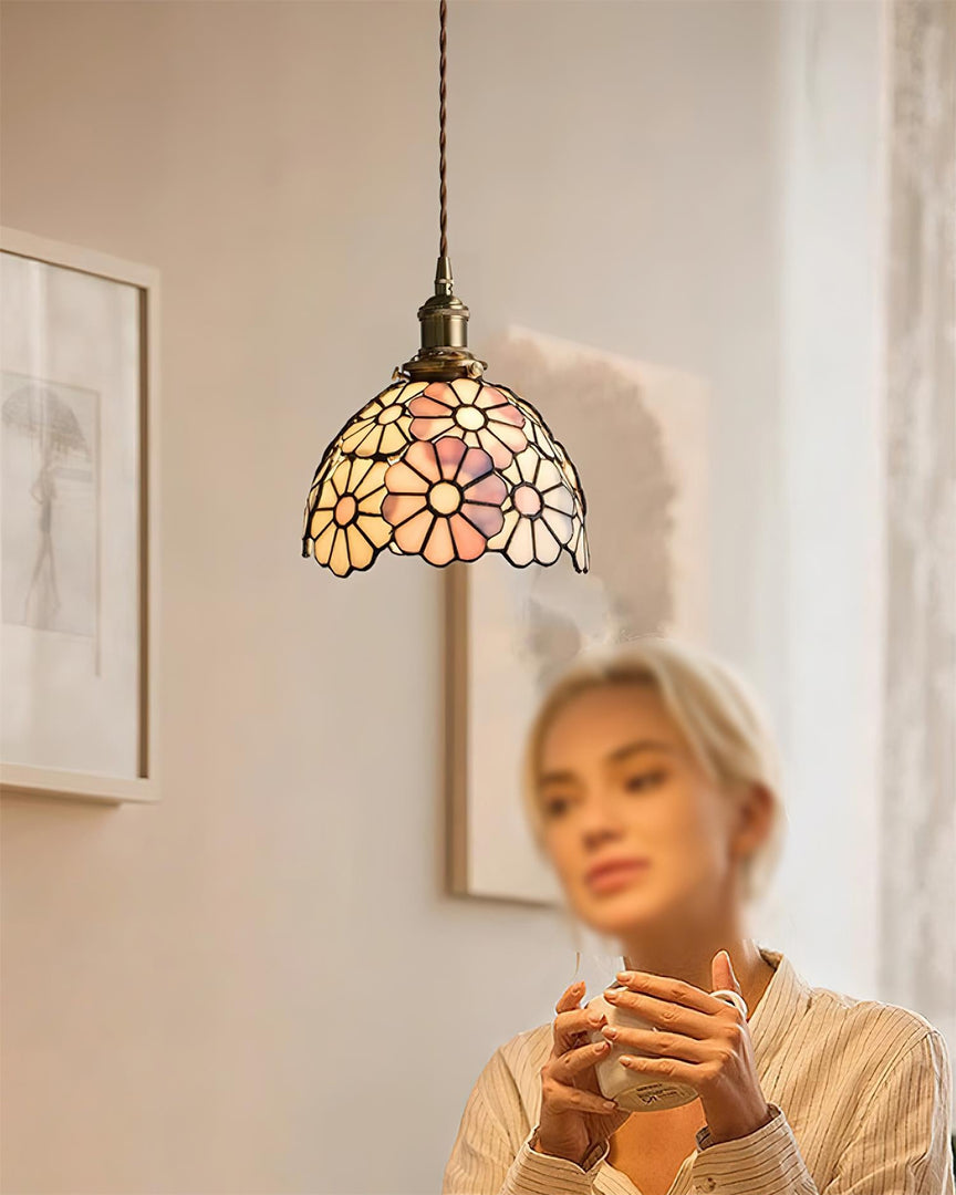 Suka Floral Steck-Pendelleuchte