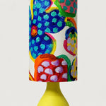 Cargar imagen en el visor de la Galería, Colorful fabric lampshade close view