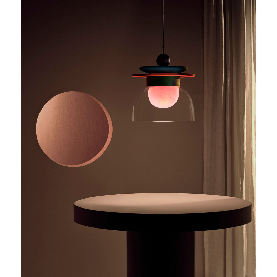 Lampa wisząca Eirene ze szkła