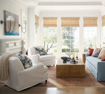 Load image into Gallery viewer, Calin Classic Sconce - Iron Wall Light with White Linen Shade

