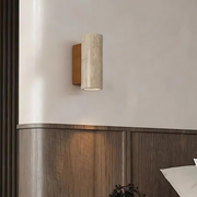 Luz de Pared de Travertino Wabi-Sabi Aura