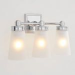 Load image into Gallery viewer, Derlina Wall Sconce Light - Zinc Alloy with Glass Shade in Modern Finishes
