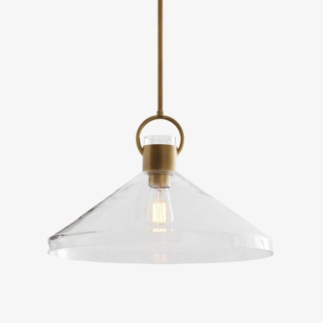 Suspension en Forme de Cône Orvessa – Luminaire Style Contemporain pour Cuisine ou Salon