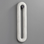 Bild in die Galerieansicht laden, Alabaster Loop Wandleuchte