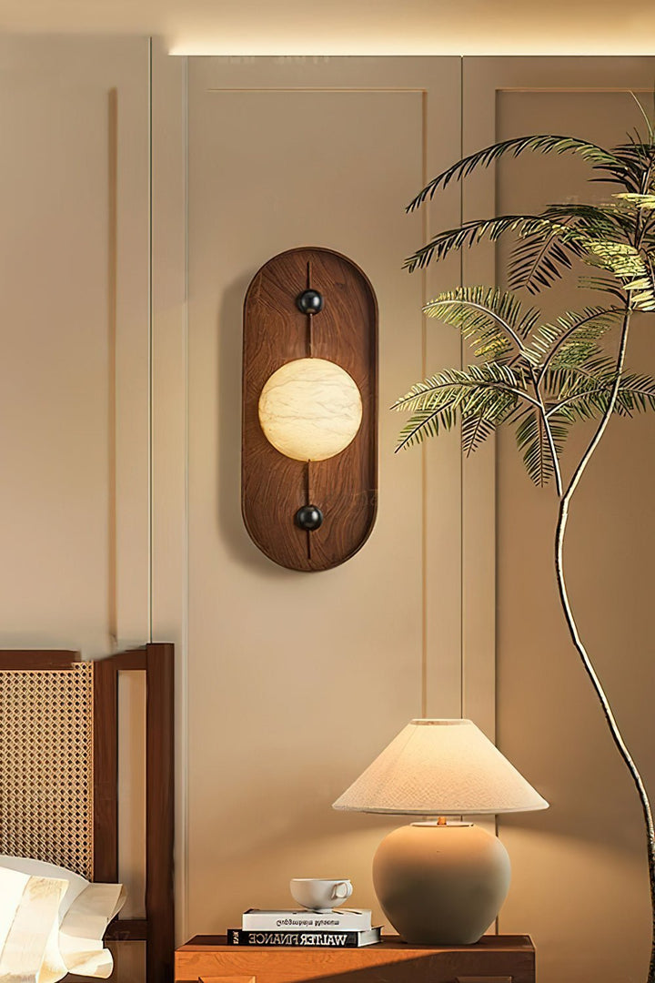 Applique murale Bezel en albâtre