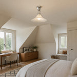 Bild in die Galerieansicht laden, Kallera Magnolia Ceiling Light – Gradient Design Lampshade for Bedroom and Hallway