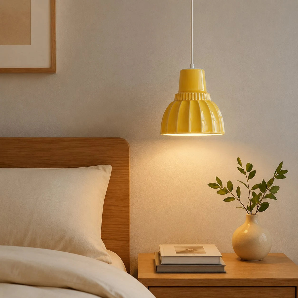 Ceramic pendant style