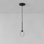 Load image into Gallery viewer, Talvior Faceted Pendant Light – Adjustable Glass Light Fixture

