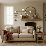 Load image into Gallery viewer, Mobilux Line 5 Light Chandelier - Modern Ceiling Hanging Lamp for Dining Room
