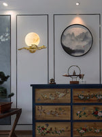 Bild in die Galerieansicht laden, Retro Zweige Alabaster Wandleuchte