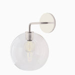 Load image into Gallery viewer, Selvion Artistic Globe Sconce Light - Handcrafted Glass Sculptural Wall Fixture
