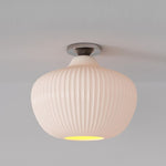 Load image into Gallery viewer, Rivrona Glass Flush Mount Ceiling Light - Modern Champagne Globe Design

