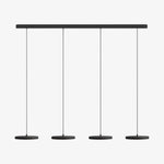 Load image into Gallery viewer, Evanos Disc Design Pendant Light – Sculptural Iron Disc Style for Modern Dining Room