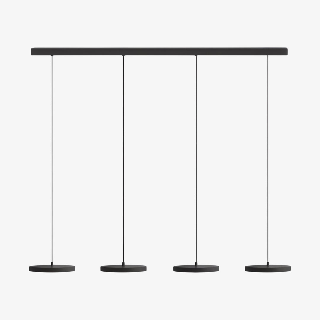 Evanos Disc Design Pendant Light – Sculptural Iron Disc Style for Modern Dining Room