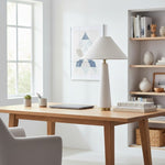 Load image into Gallery viewer, Ceruna Cone Shaded Table Lamp - Elegant Fabric for Living Room and Entryway