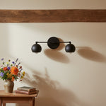 Load image into Gallery viewer, Metio Dome Decorative Vanity Light - Classic Orb Shade Bathroom Wall Lamp
