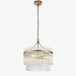 Bild in der Galerieansicht laden, RibGlow Pendelleuchte – Trio-Pendelleuchte mit eleganten Glasstäben für Esszimmer oder Flur