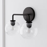 Load image into Gallery viewer, Selvion Artistic Globe Sconce Light - Handcrafted Glass Sculptural Wall Fixture
