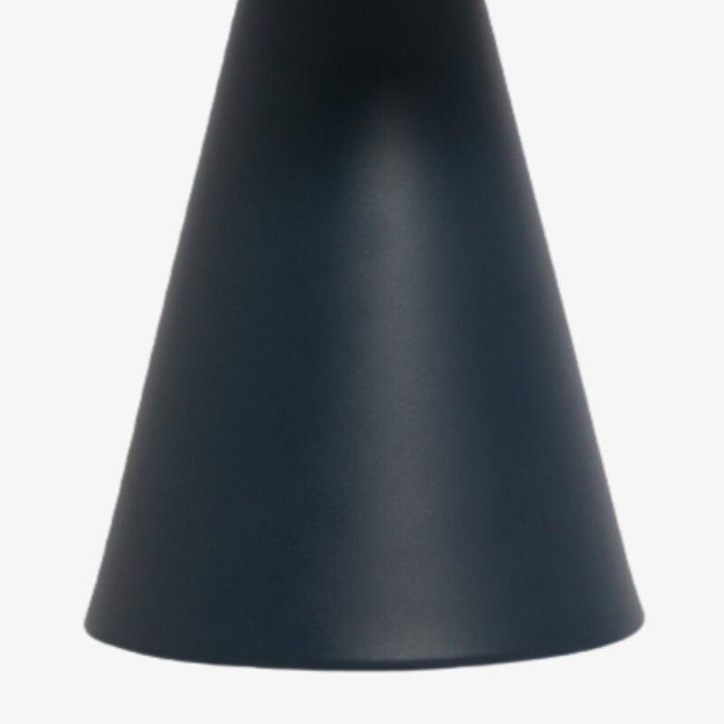 Lustrona Wembley Pleated Cordless Table Lamp Vintage-Inspired Accent Lighting for Living Room